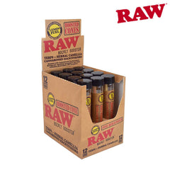 RAW ROCKET BOOSTER CONES - DISPLAY OF 12 TUBES