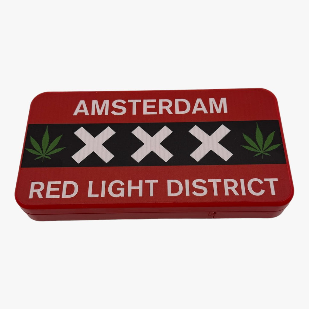 AMSTERDAM RED DISTRICT ROLLING TRAY