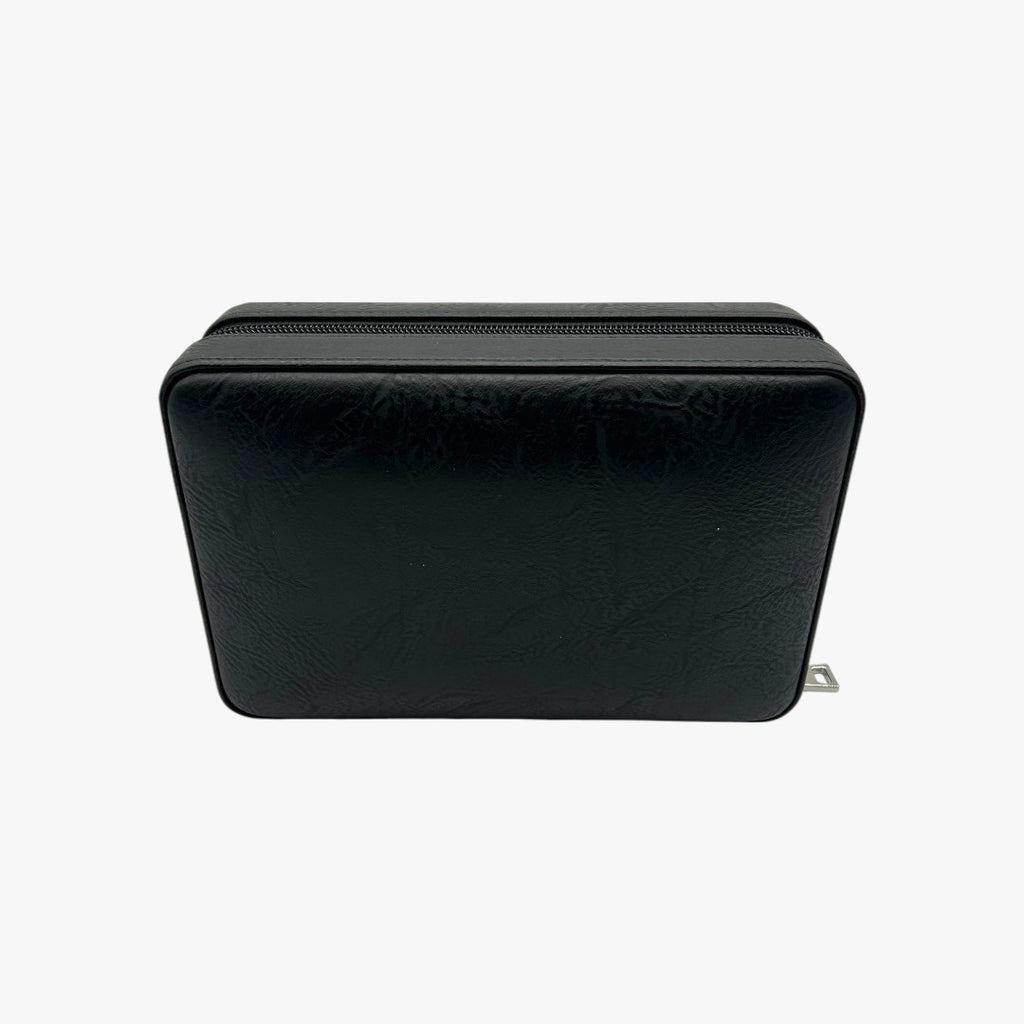 CIGAR HUMIDOR TRAVEL POUCH BLACK
