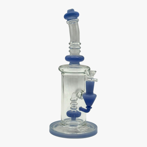 MN-36 - Tall Recycler Glass Bong Set