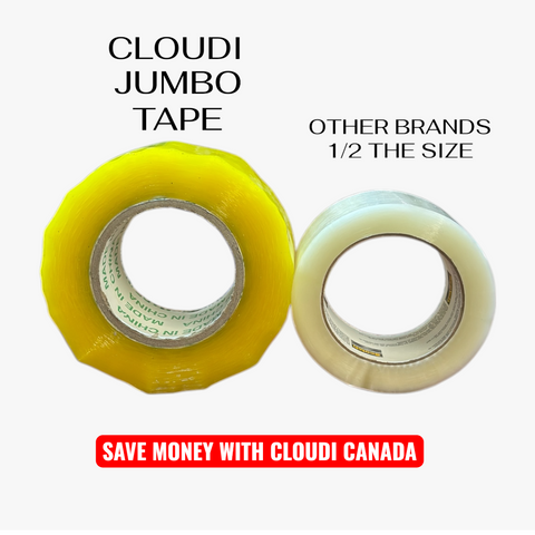 Cloudi Heavy-Duty Packing Tape 6PCS
