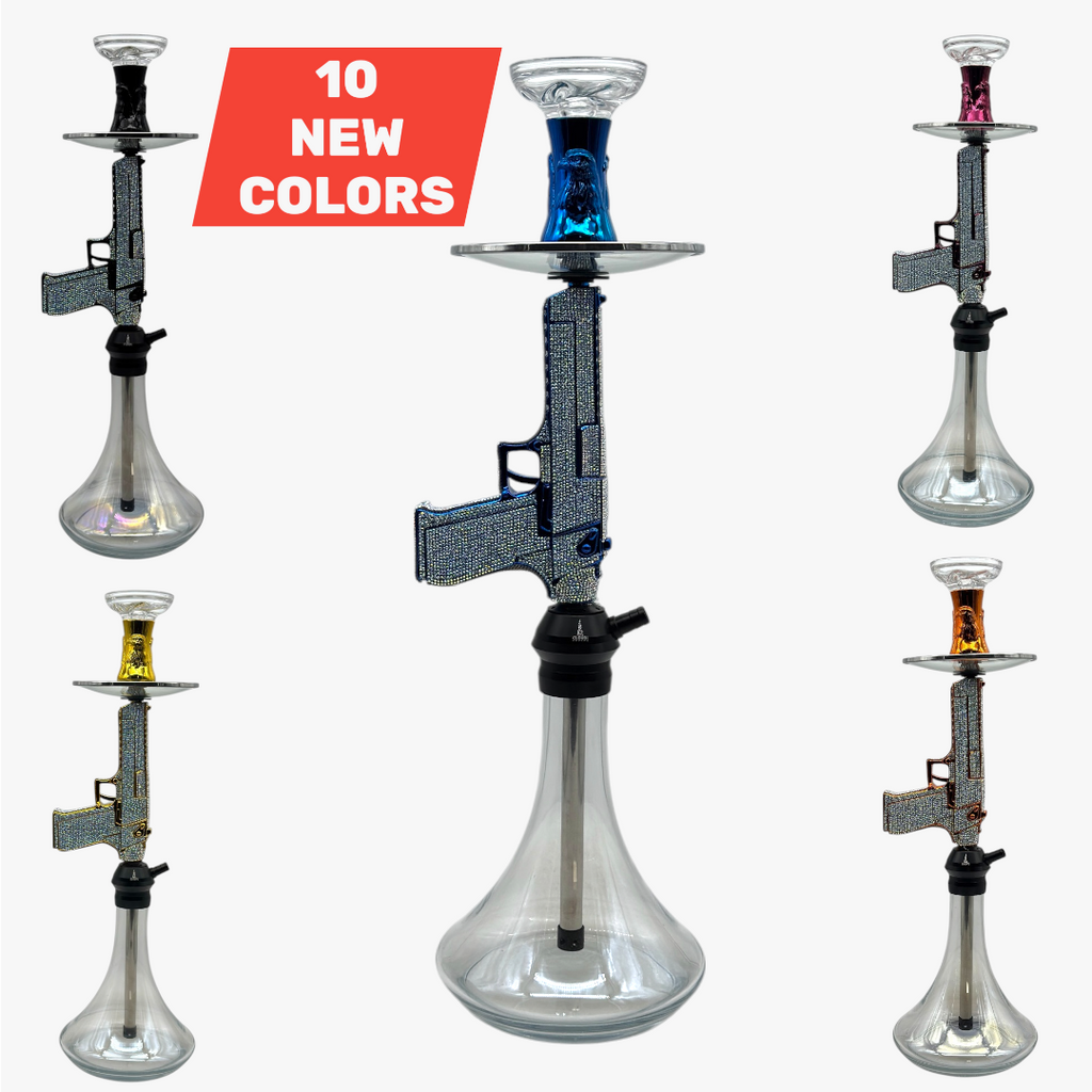 DIAMOND PISTOL HOOKAH