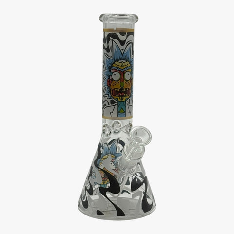 10"Cartoon decal bong MST070