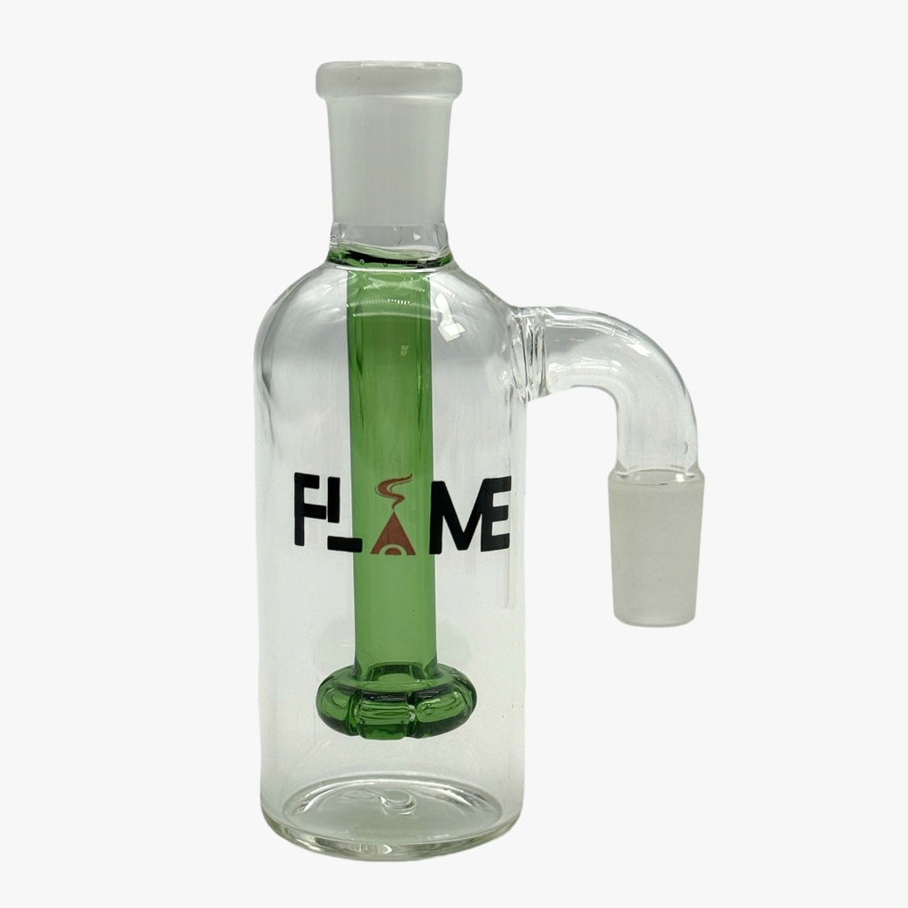 FLAME MBAC 012 GREEN 14MM 90 DEGREE ASH CATCHER