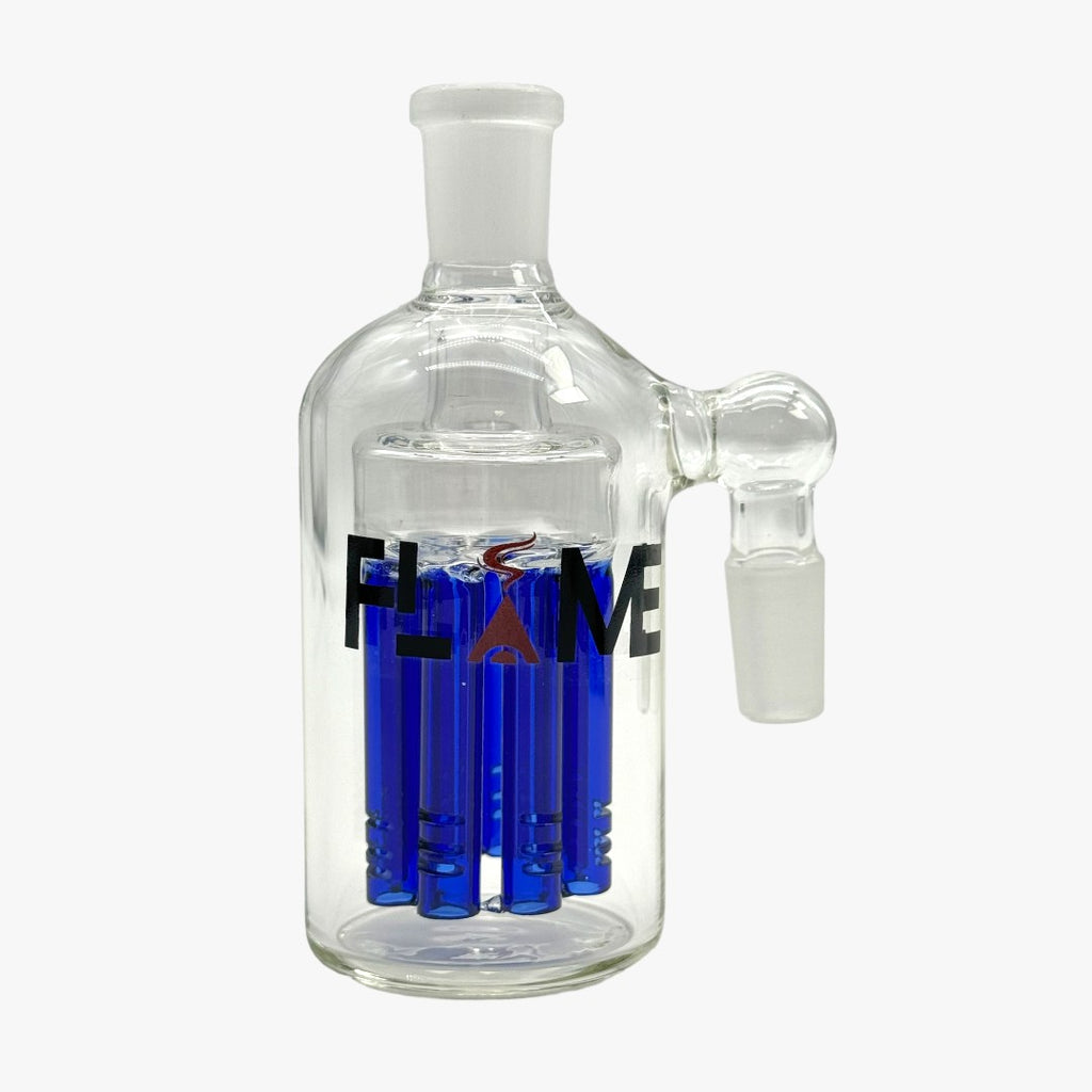 FLAME MBAC 003 BLUE 14MM 90 DEGREE ASH CATCHER