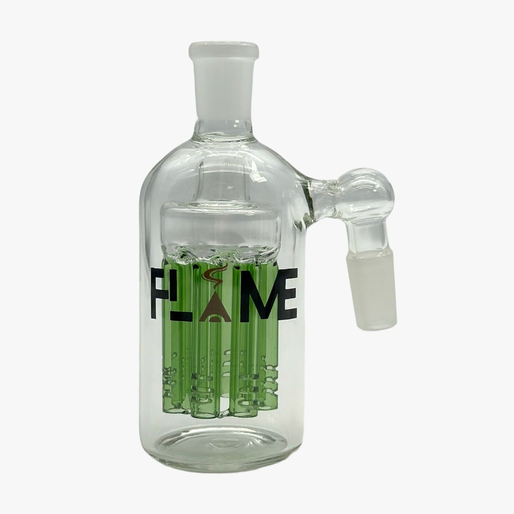 FLAME MBAC 003 GREEN 14MM 90 DEGREE ASH CATCHER