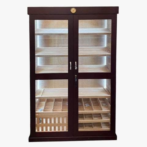 HQ DOUBLE DOOR CIGAR HUMIDOR 4X6 SPANISH CEDAR