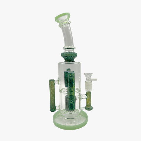 HS-141 DOUBLE PERCOLATOR RIG 7MM