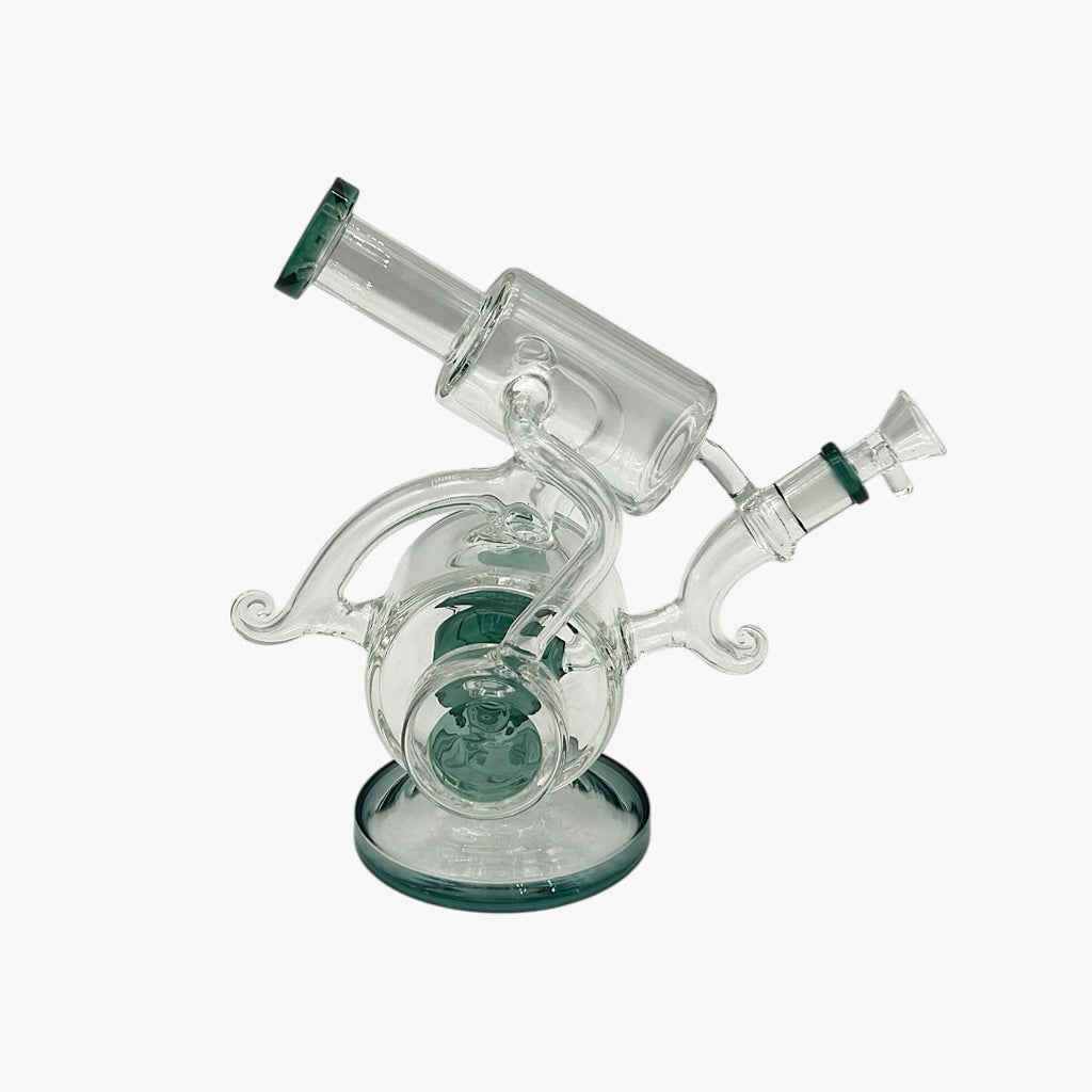 HS-58 RECYCLER BONG LAKE GREEN