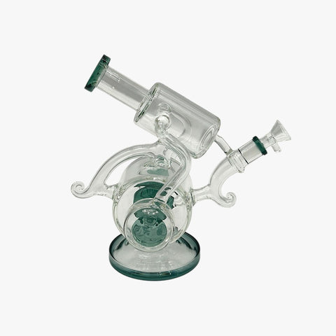 HS-58 RECYCLER BONG LAKE GREEN