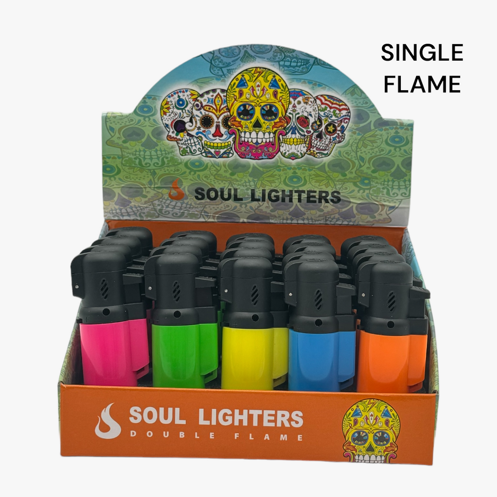 MINI SINGLE FLAME NEON TORCH 20/DISPLAY