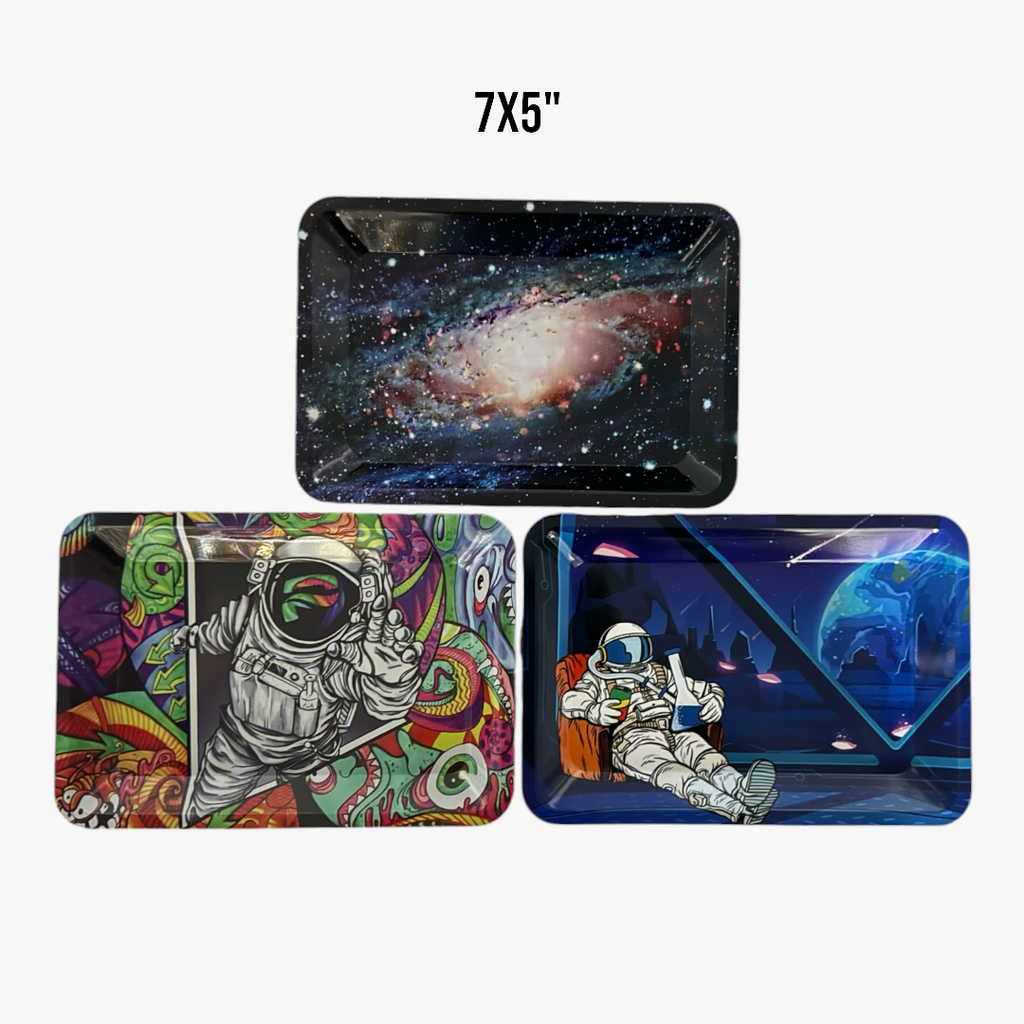 ROLLING TRAY 7X5" SPACE (B) PACKAGE OF 3 TRAYS