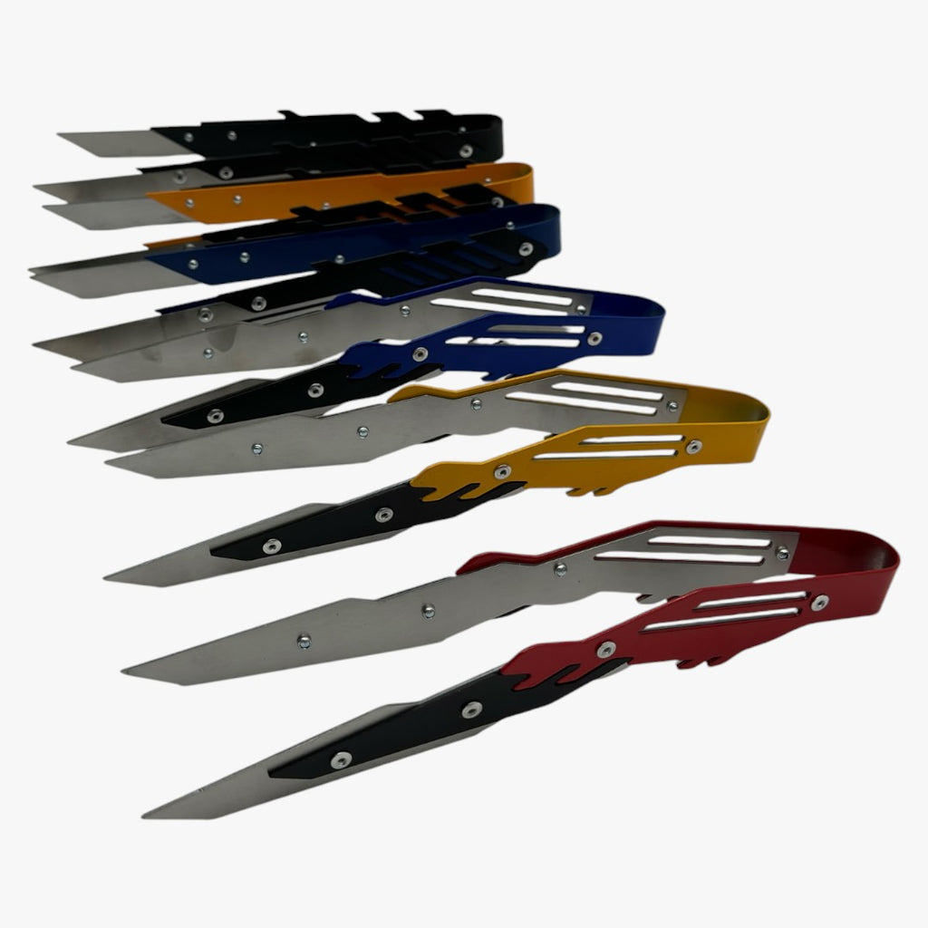 COLORED STAINLESS STEEL TONGS