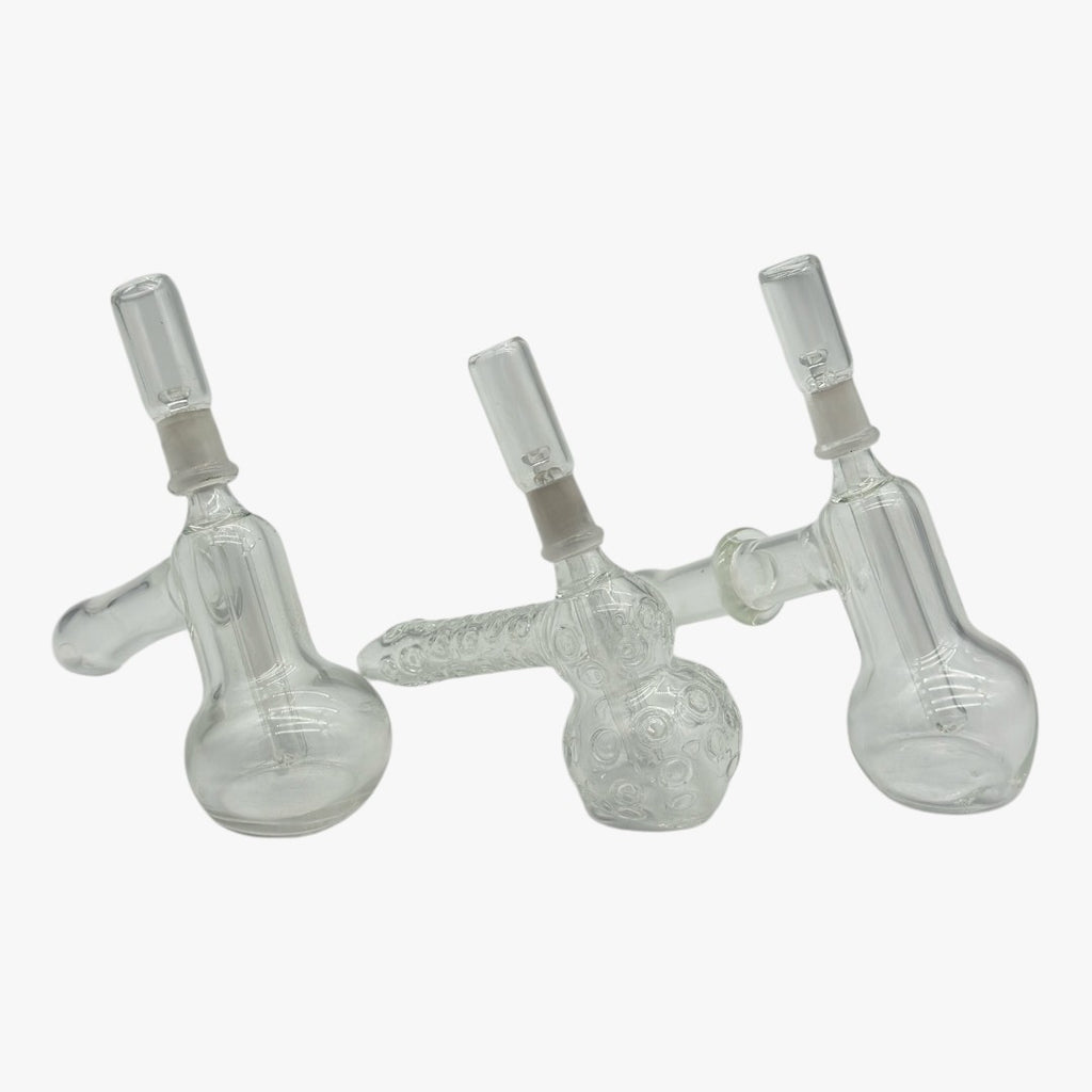 CLEAR OIL RIG BUBBLER 5 PACK BUNDLE DEAL