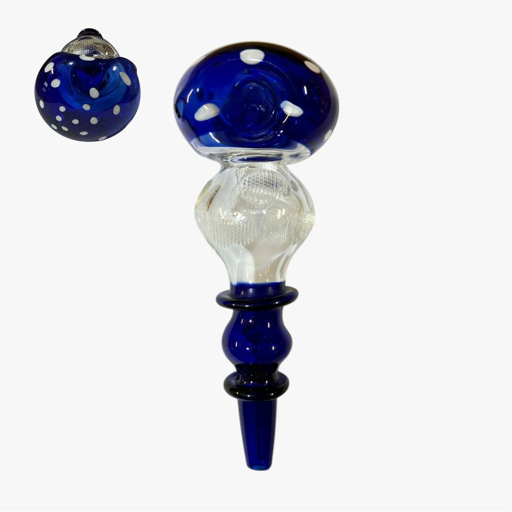 6.5" OCEAN VIBES GLASS PIPE PACK OF 3