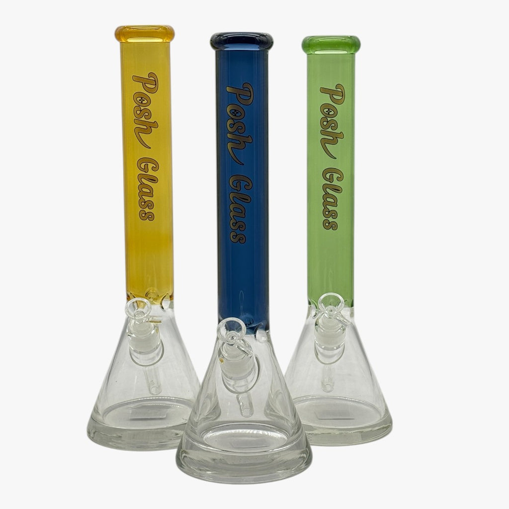 PG1040 / 16" 9MM GLASS BEAKER BONG