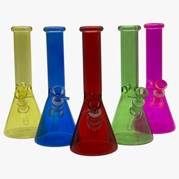 10" BEAKER DESIGN GLASS BONG - MST049