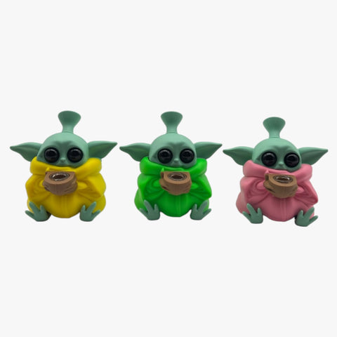 BABY YODA BONG MIXED COLOURS CBS 1075