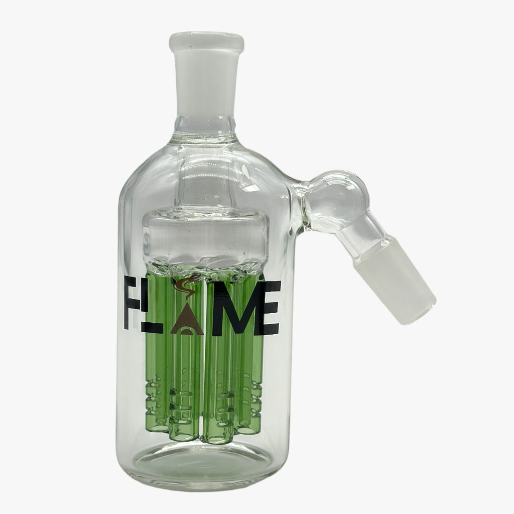 FLAME MBAC 003 GREEN 14MM 45 DEGREE ASH CATCHER