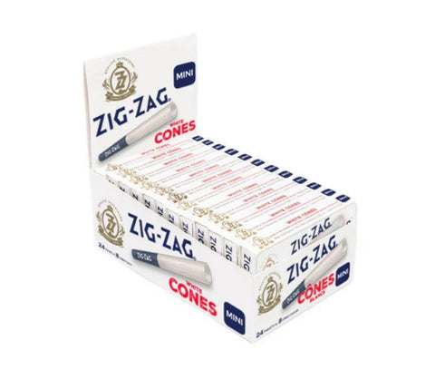 ZIG ZAG PRE-ROLLED CONES (24 PK) MINI CONES