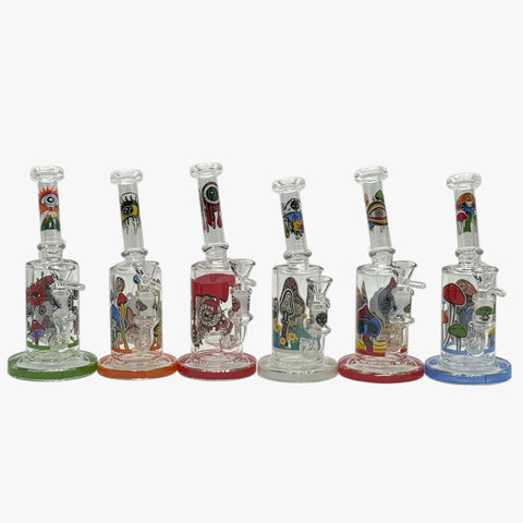 MST125 8" 7MM GLASS BONG